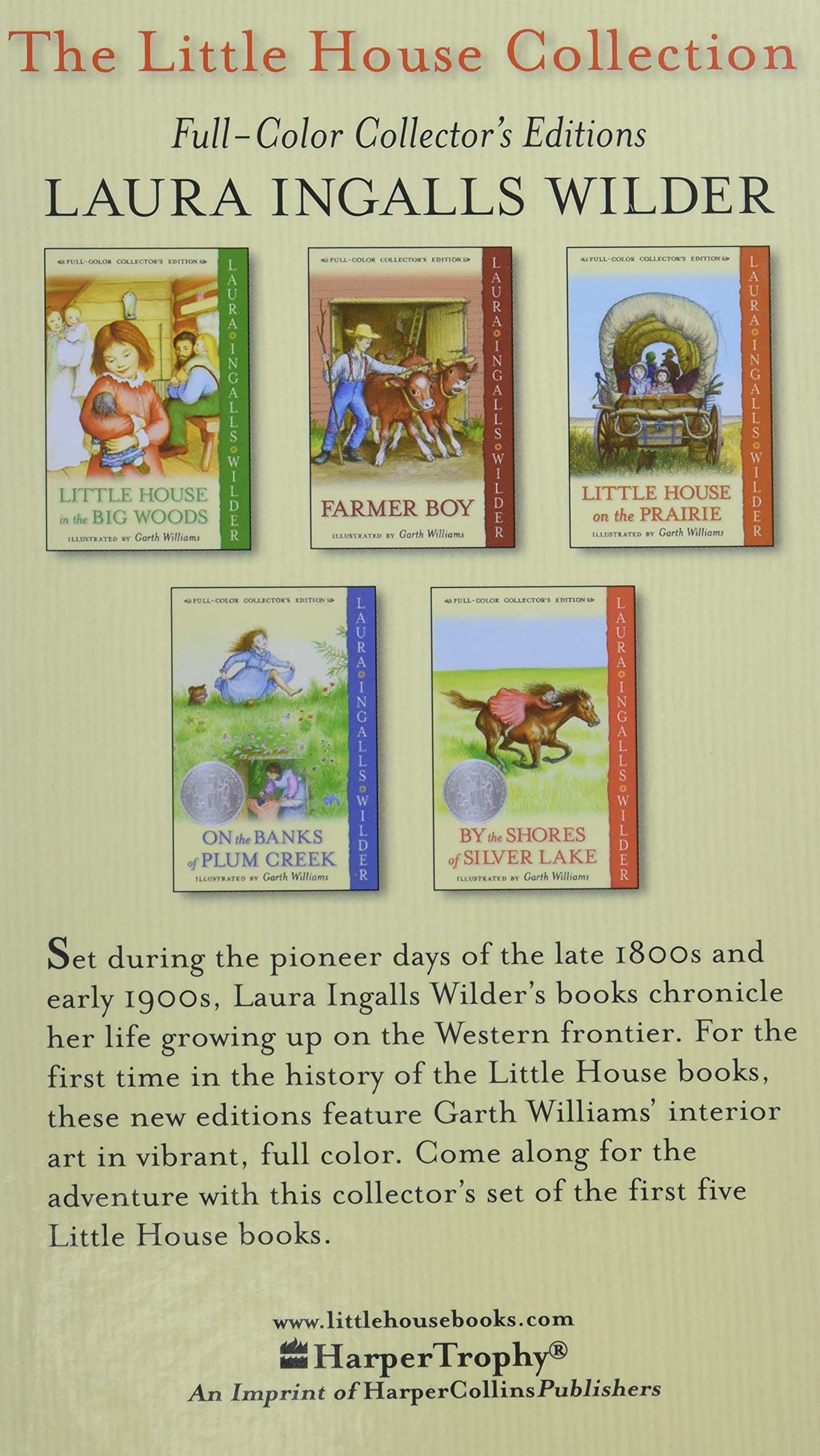 The Little House (5 Volume Set) by Laura Ingalls Wilder