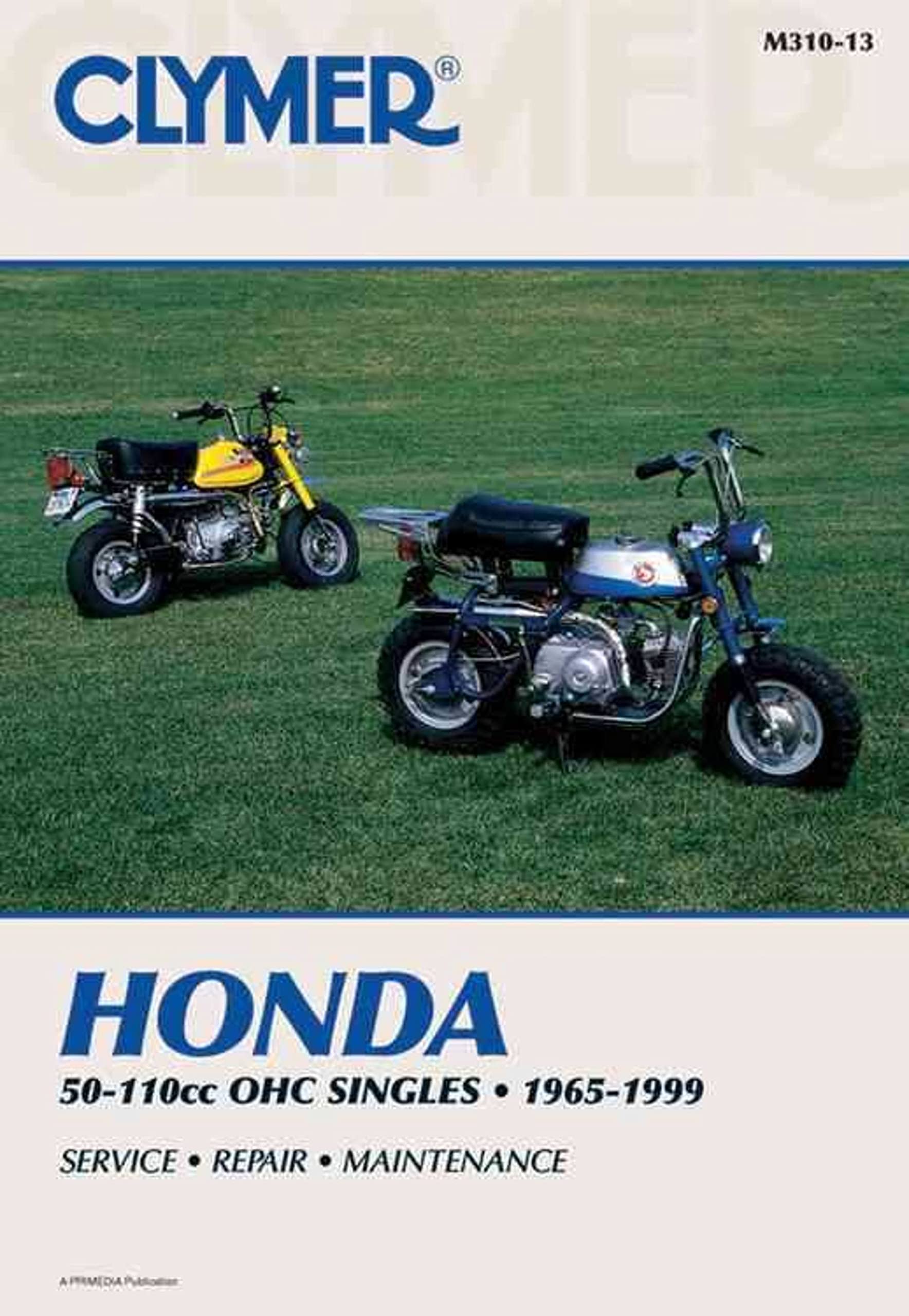 Clymer Honda 50-110cc OHC Singles, 1965-1999: Service, Repair, Maintenance (Clymer Motorcycle)