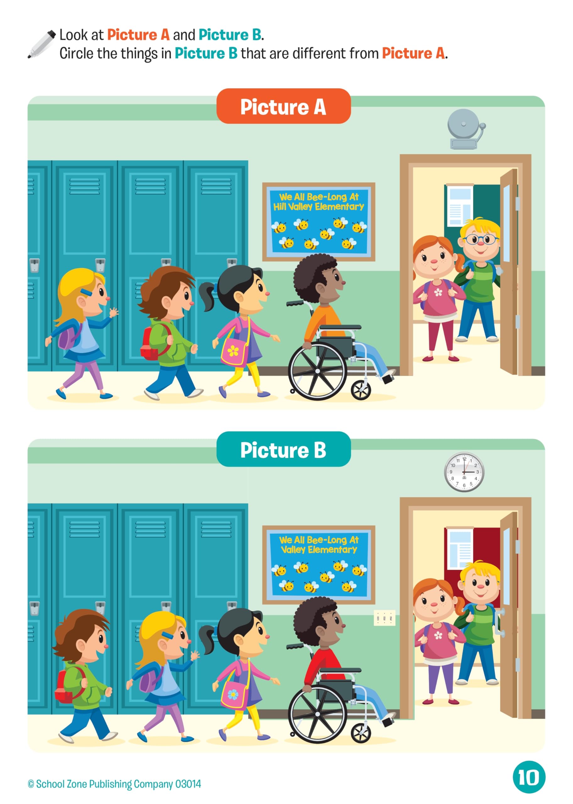 School Zone Preschool Fun! Write & Reuse Workbook: 26 Wipe-Clean Pages, Write-On Learning, Tracing, Numbers, Alphabet, Colors, Shapes, Matching, Ages 3 to 5