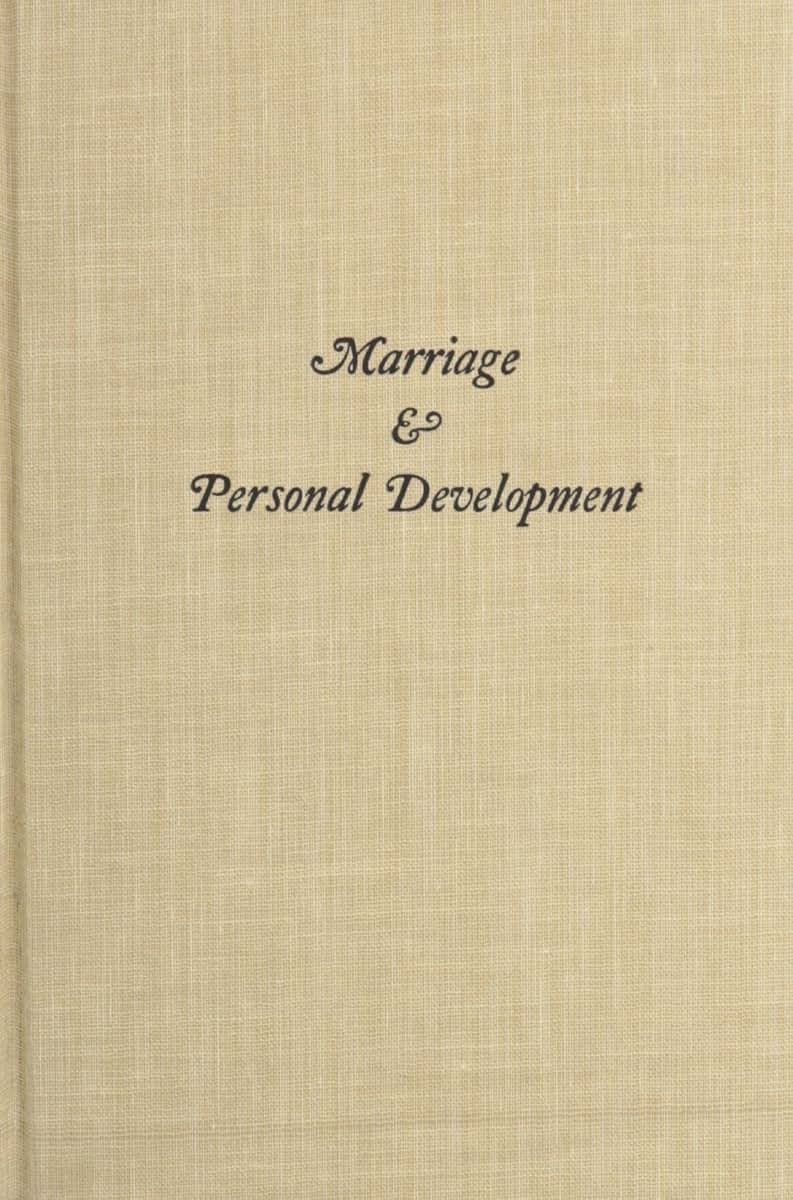 Marriage and Personal Development