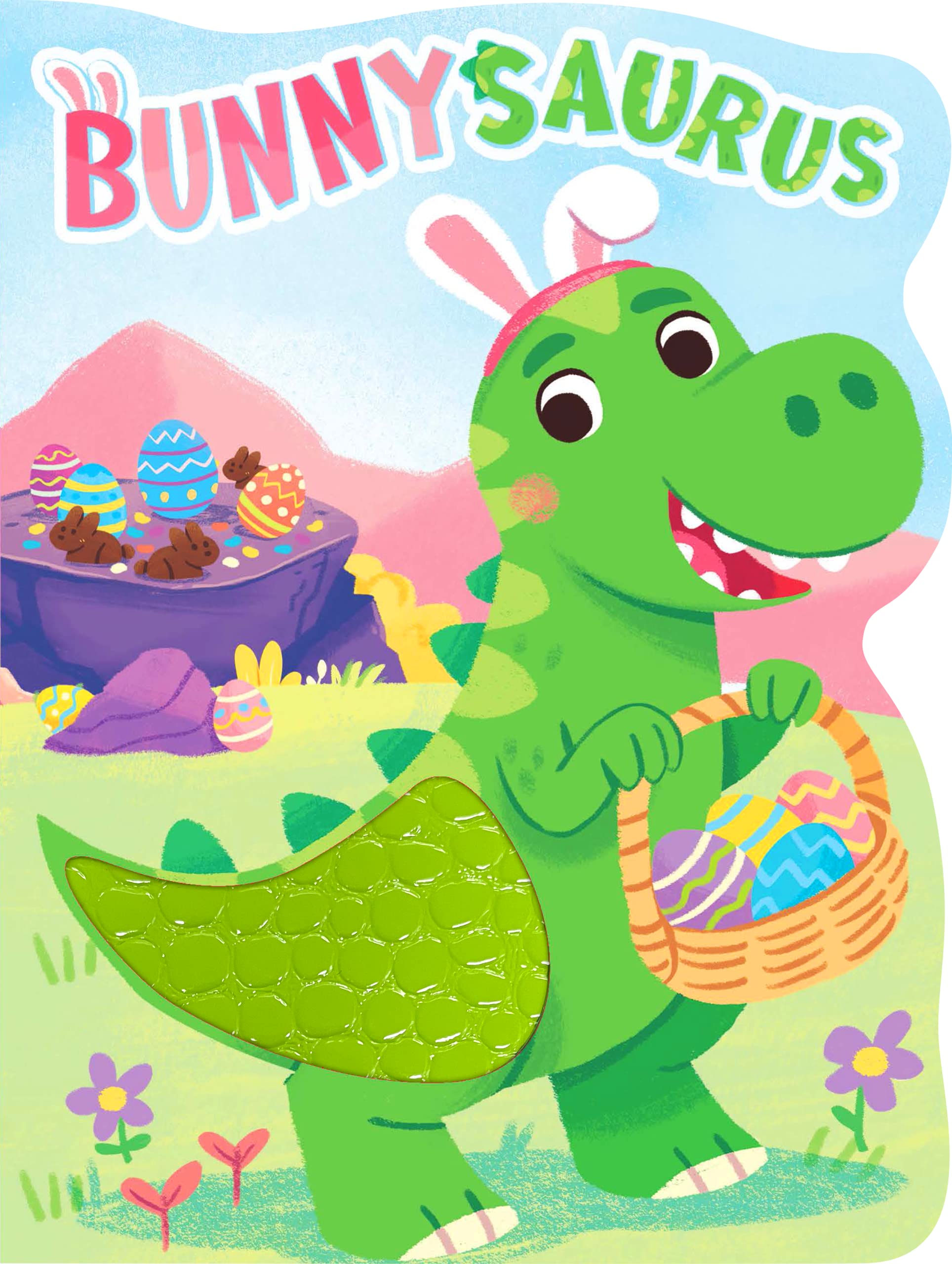 Bunnysaurus - Touch and Feel Board Easter Book - Sensory Board Book