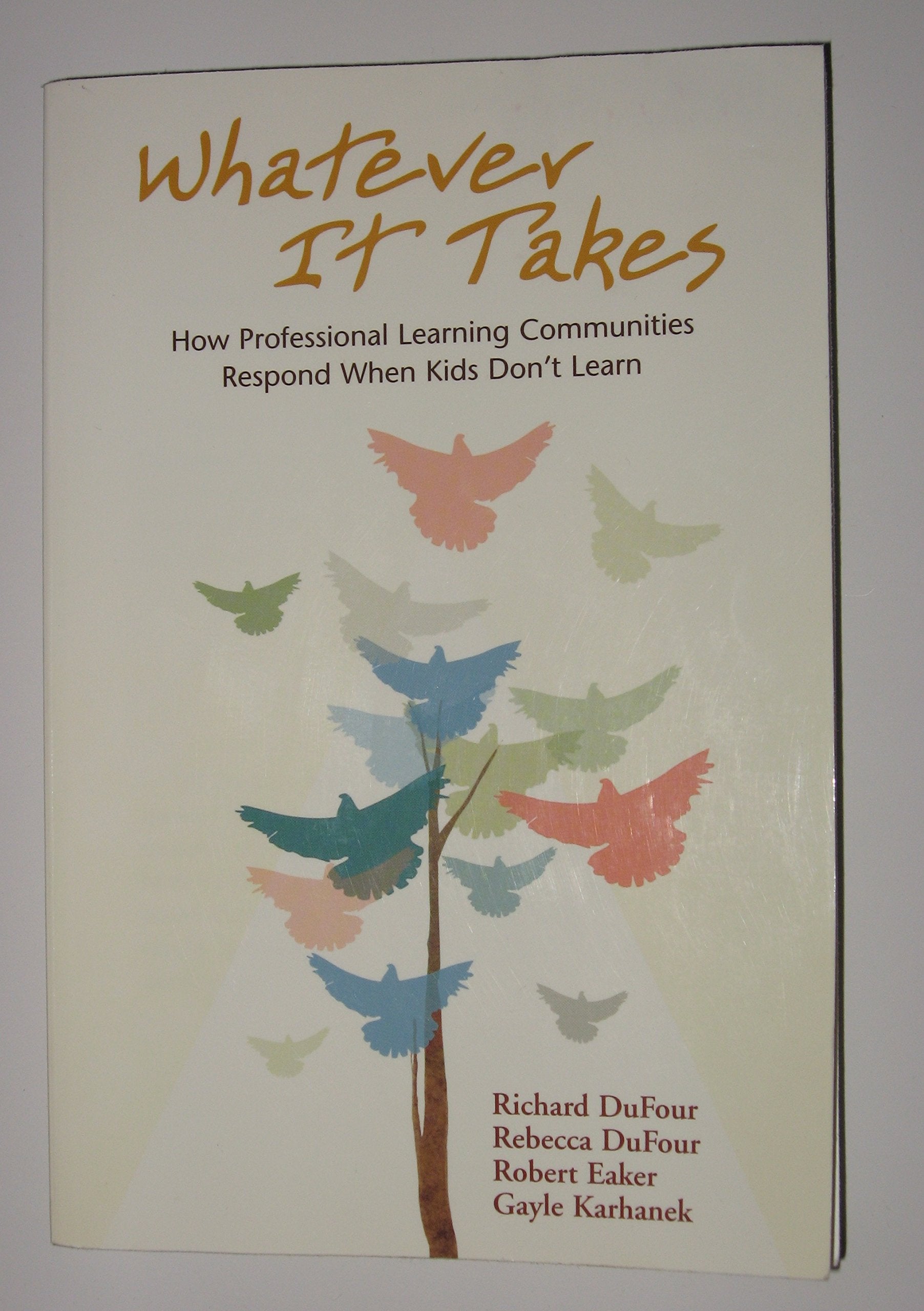 Whatever It Takes: How Professional Learning Communities Respond When Kids Don't Learn