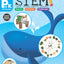 Evan-Moor Smart Start STEM Workbook, Grade PreK, Science, Technology, Engineering, Math, Hands On Activities, Problem Solving, Critical Thinking, Fine Motor Skills, Sequencing, Animals, Homeschool