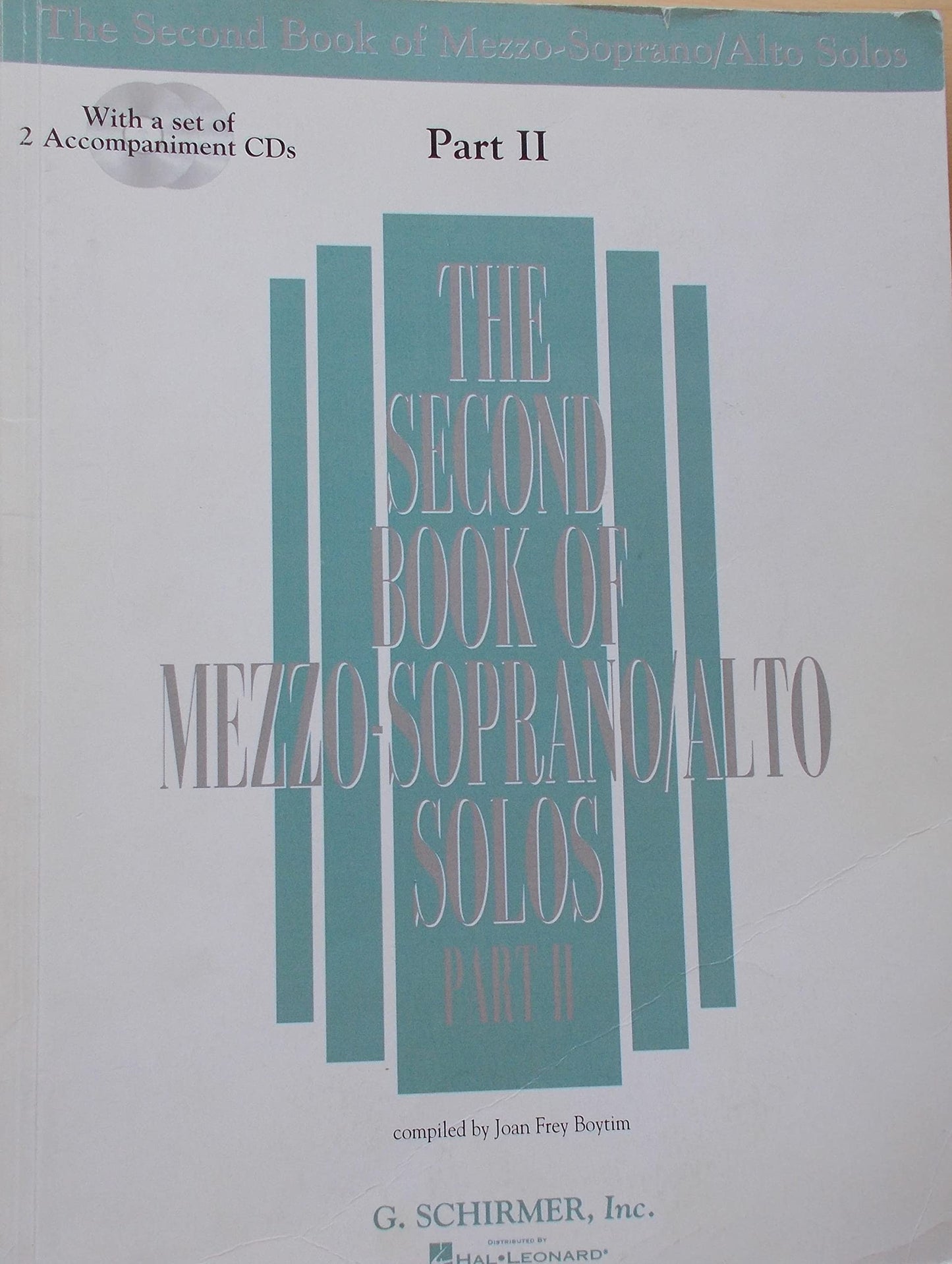 he Second Book of Mezzo-Soprano Solos Part II - Book/Online