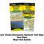 Great Smoky Mountains Day Hikes and National Park Map [Map Pack Bundle]