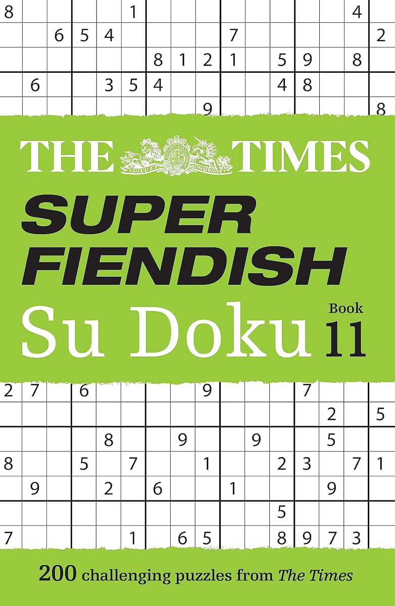 The Times Super Fiendish Su Doku Book 11: 200 challenging puzzles