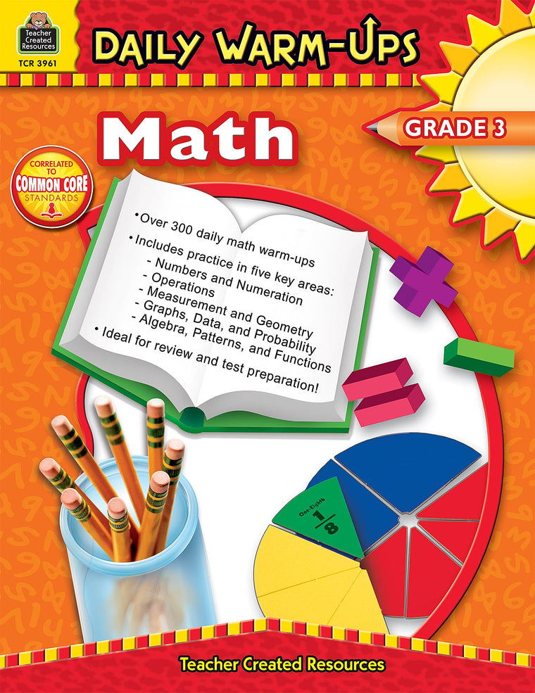 Daily Warm-Ups: Math, Grade 3: Math, Grade 3
