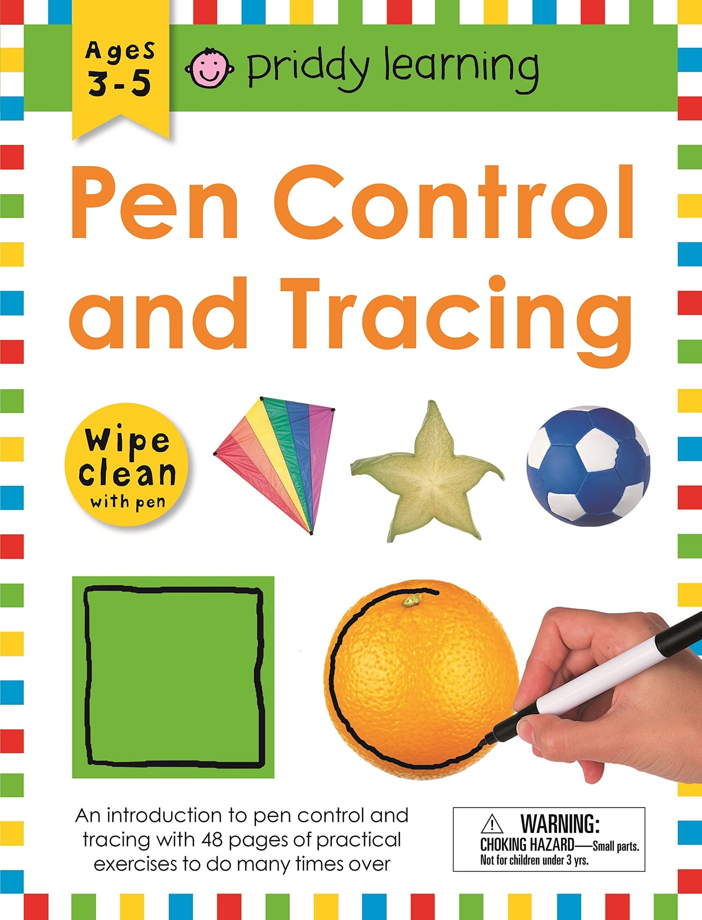 Wipe Clean Workbook: Pen Control and Tracing (enclosed spira
