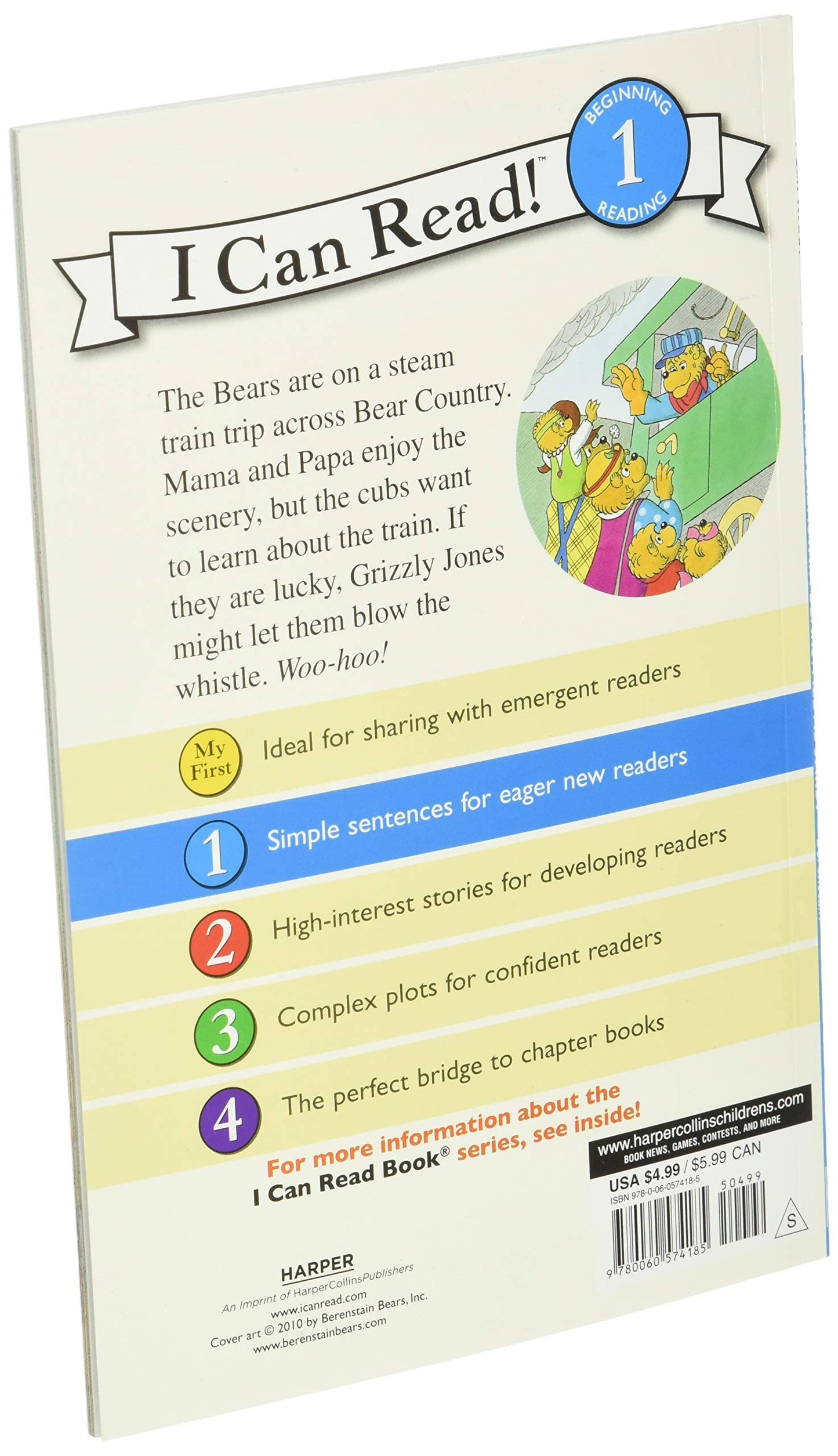 The Berenstain Bears: All Aboard! (I Can Read Level 1)