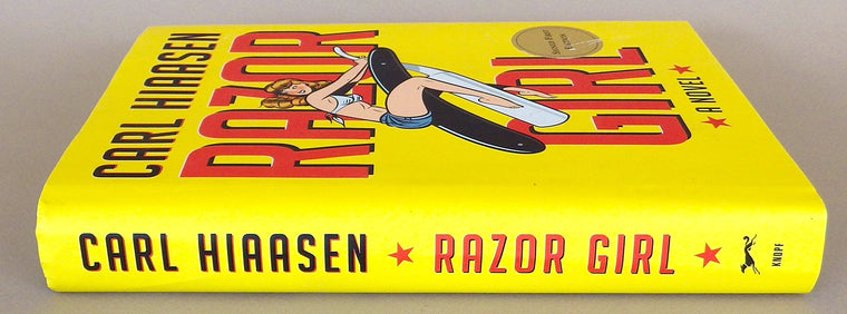 Razor Girl: A novel — back cover