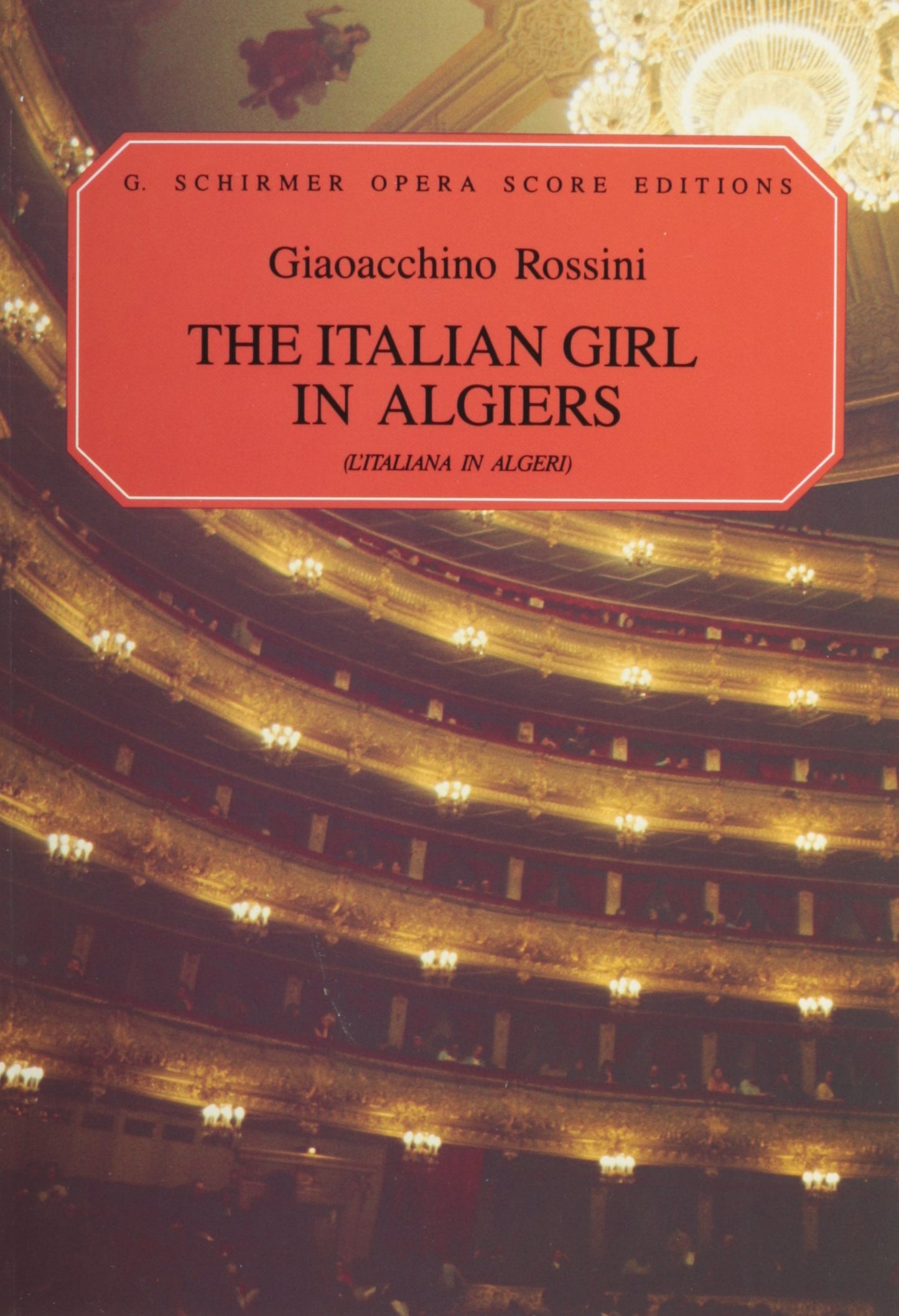 L'Italiana in Algeri: Vocal Score