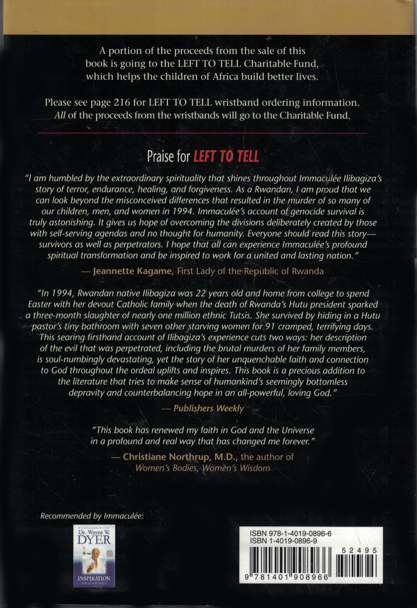 Left to Tell: Discovering God Amidst the Rwandan Holocaust