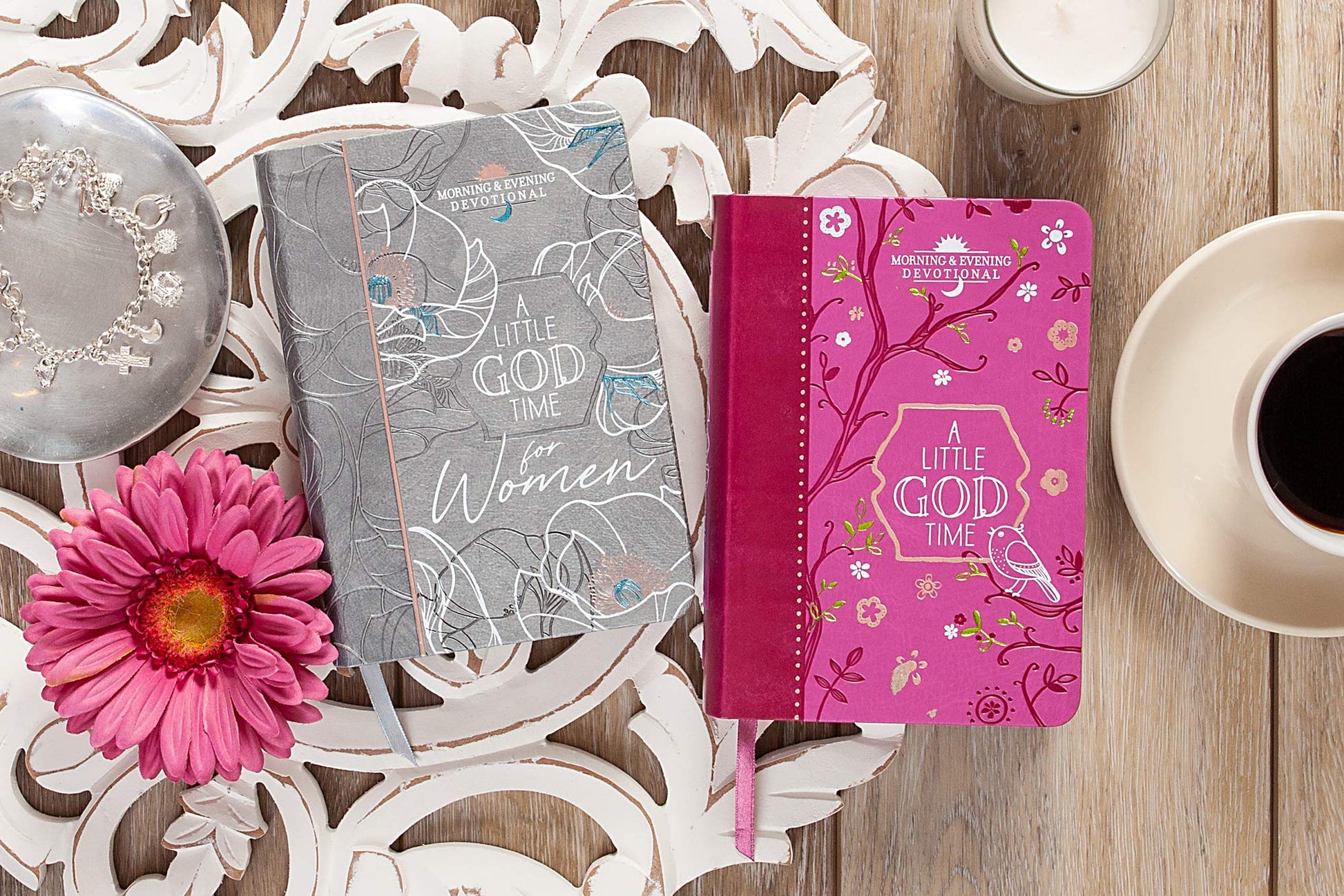 A Little God Time for Women: Morning and Evening Devotions (Imitation Leather) - Motivational Devotions for Women, Perfect Gift for Mothers Day, ... and More (Morning & Evening Devotionals)