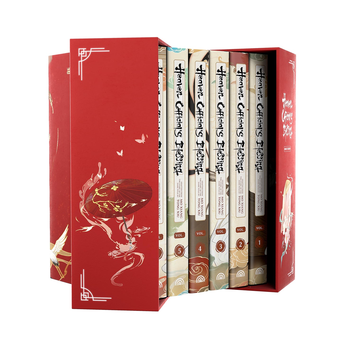 Heaven Official's Blessing Box Set (Volumes 1-6) by Mo Xiang Tong Xiu