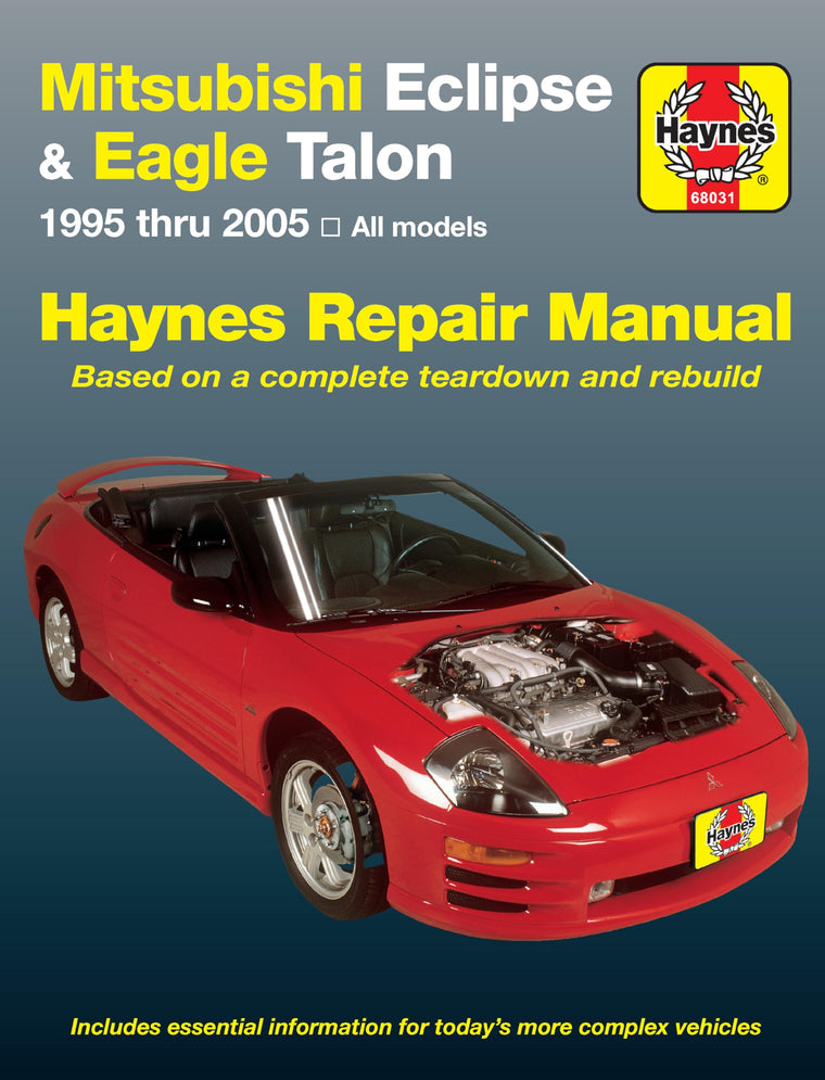 Mitsubishi Eclipse (95-05) & Eagle Talon (95-98) Haynes Repair Manual