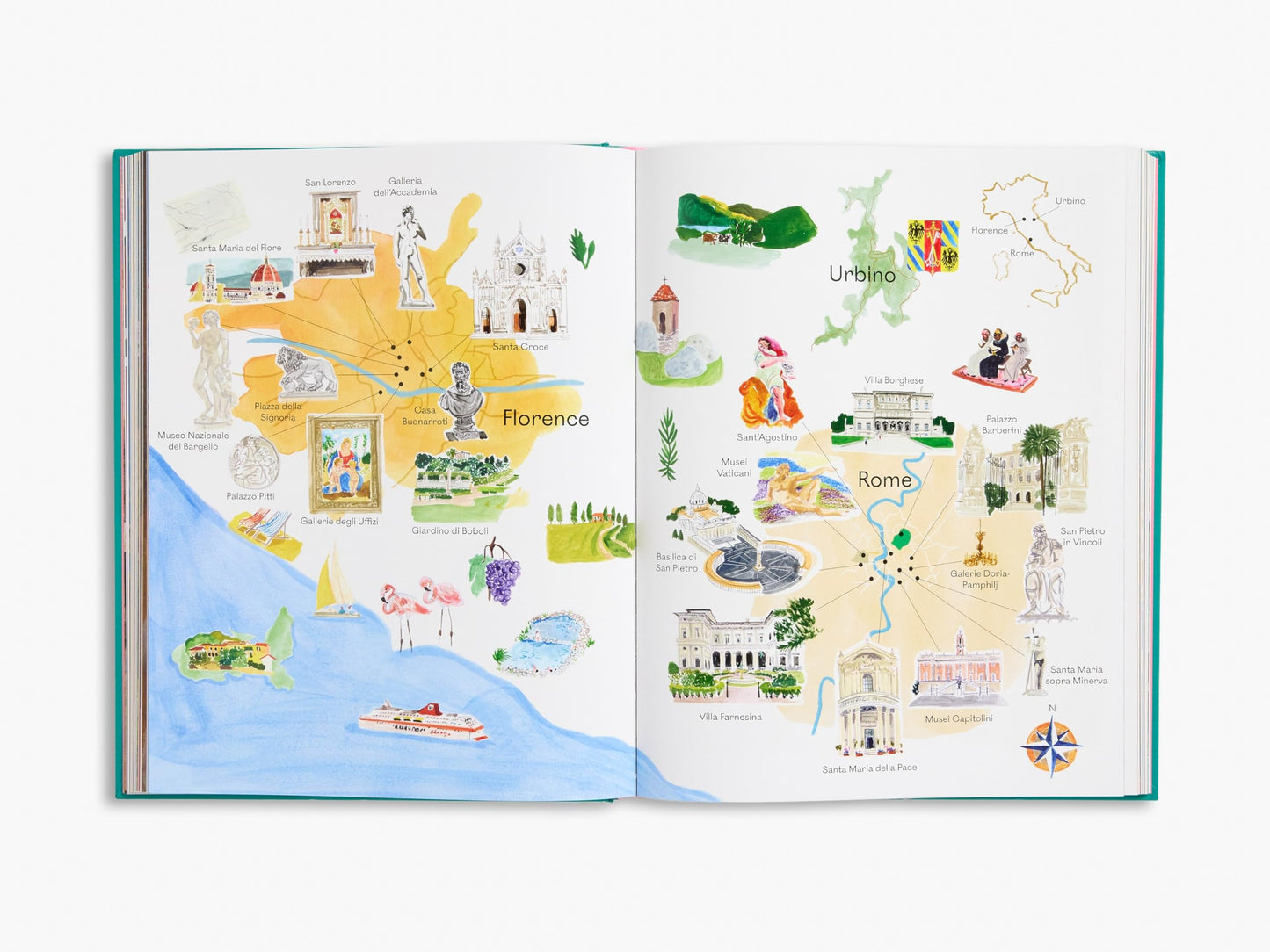 Italy: In the Footsteps of the Great Artists (The Art of Travel, 1)
