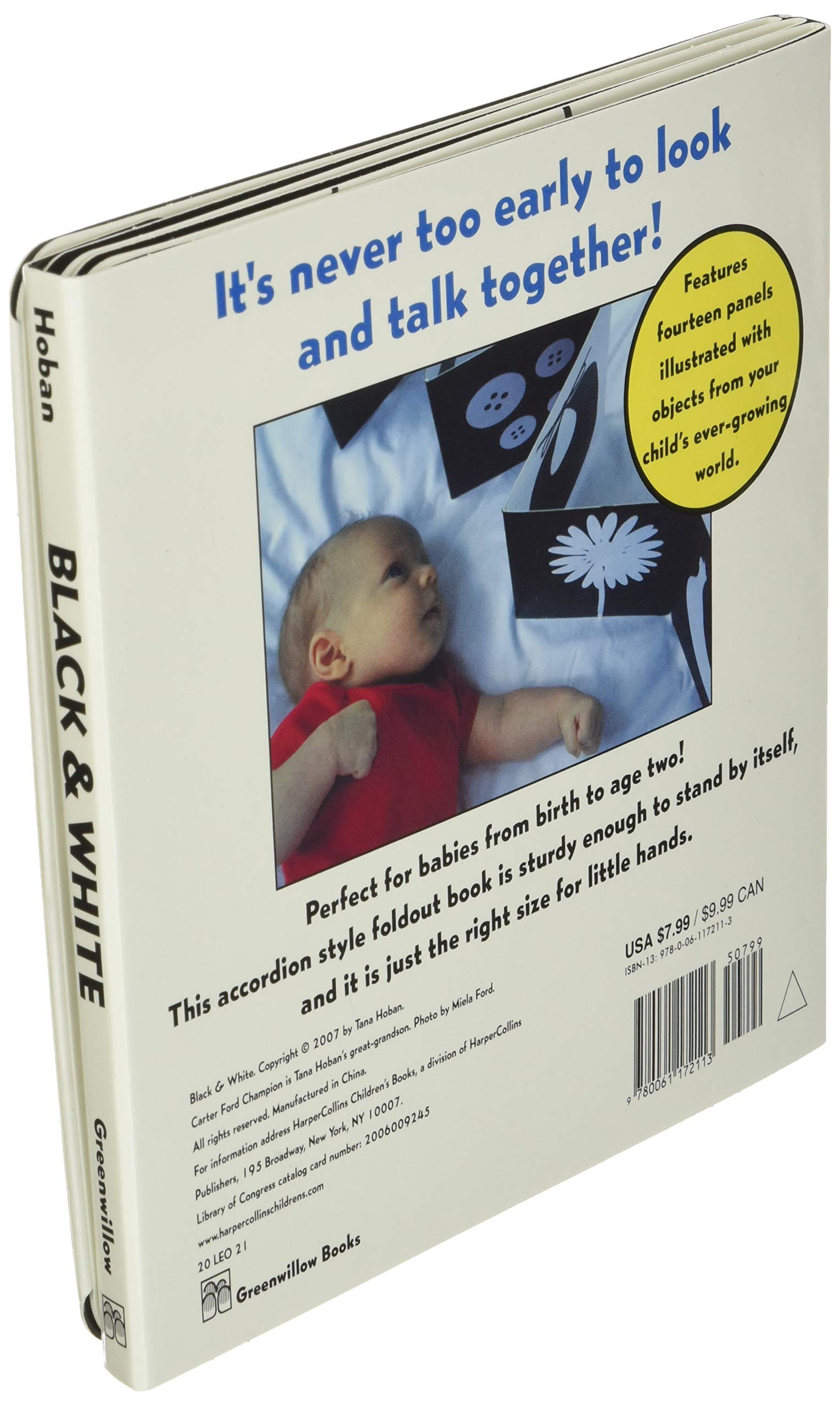 Black & White: A High Contrast Book For Newborns