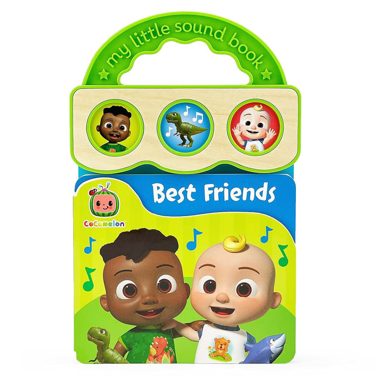 CoComelon Best Friends JJ & Cody 3-Button Sound Board Book for Babies and Toddlers (Cocomelon: My Little Sound Book)