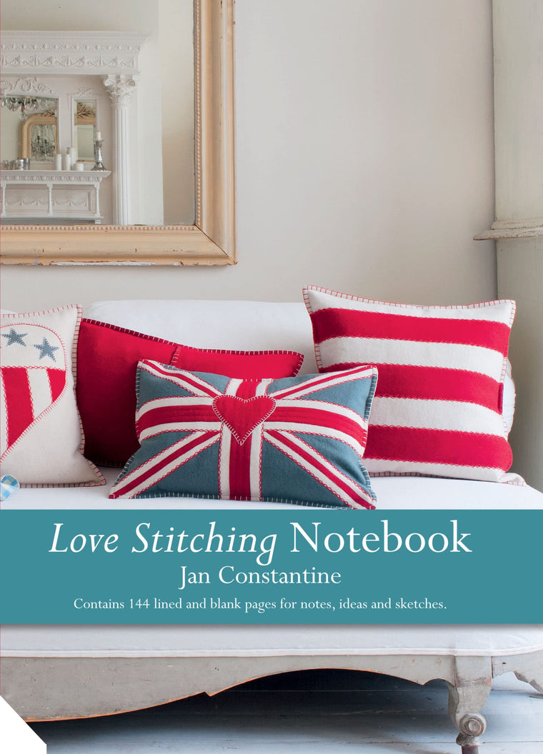 Love Stitching Notebook - Flags