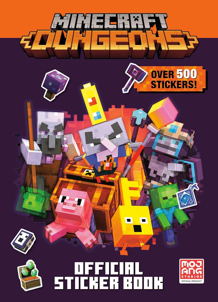 Minecraft Official Dungeons Sticker Book (Minecraft) by Rand
