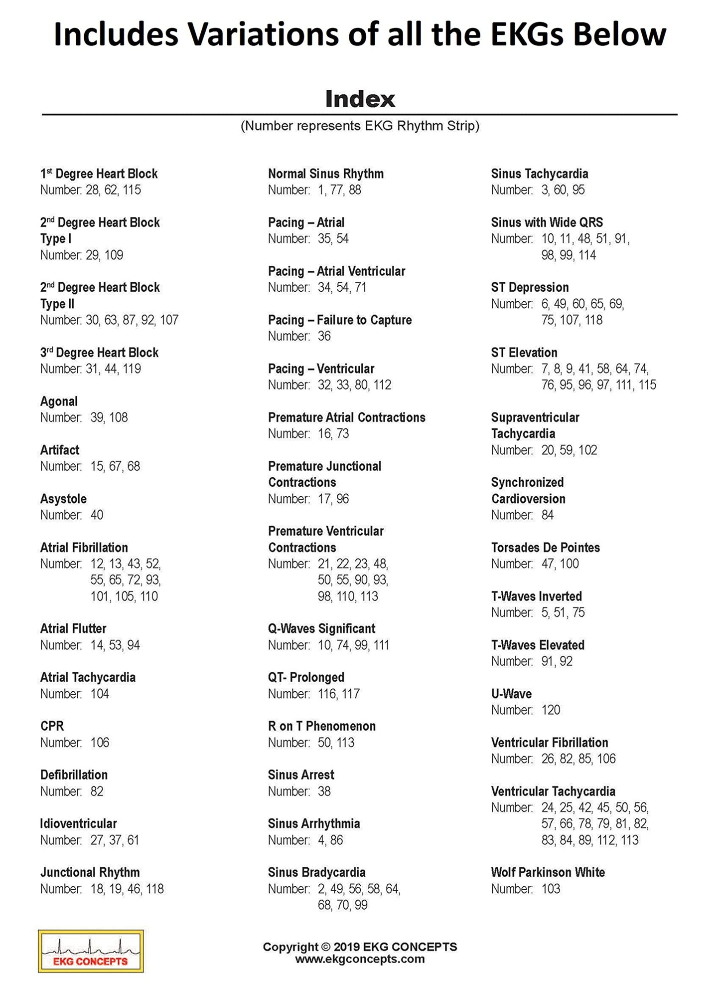 R-CAT EKG Workbook Series 1 - Includes R-CAT EKG Badge