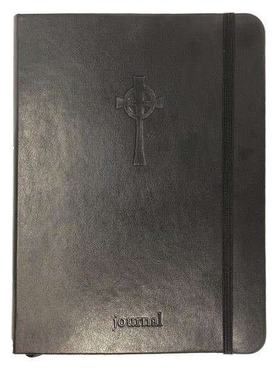 The Celtic Cross Essential Journal (Black LeatherLuxe) (The Essential Journal Collection)