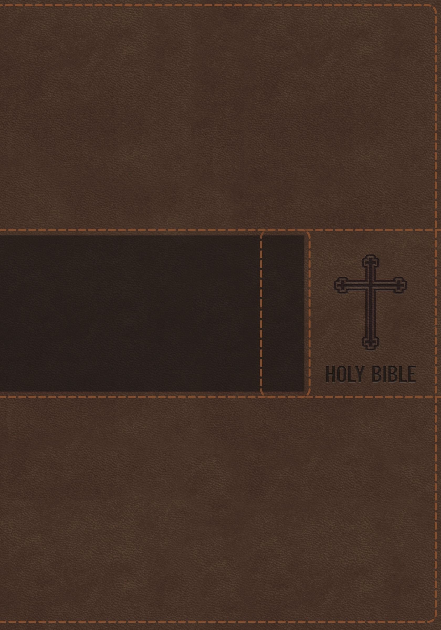 NIV, Gift Bible, Leathersoft, Brown, Red Letter Edition