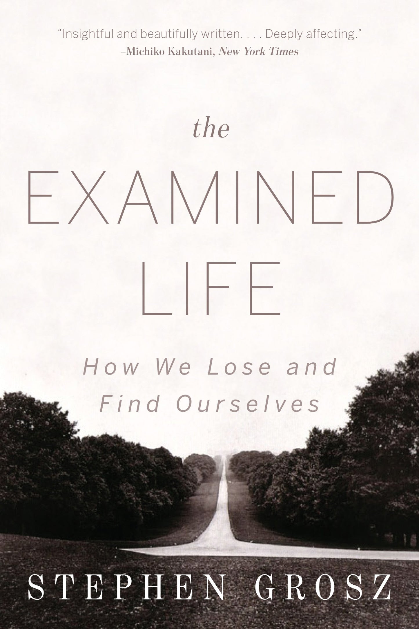 The Examined Life: How We Lose and Find Ourselves by Grosz