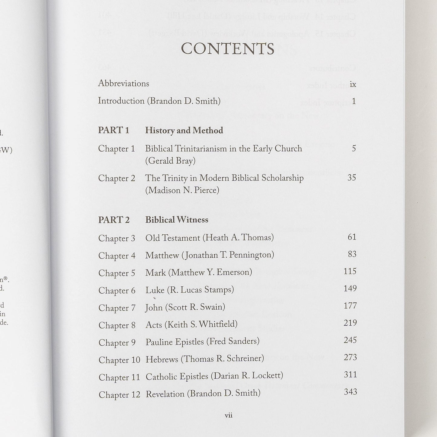 The Trinity in the Canon: A Biblical, Theological, Historical, and Practical Proposal