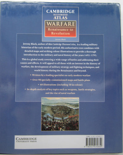 The Cambridge Illustrated Atlas of Warfare: Renaissance to Revolution, 1492-1792 (Cambridge Illustrated Atlases)