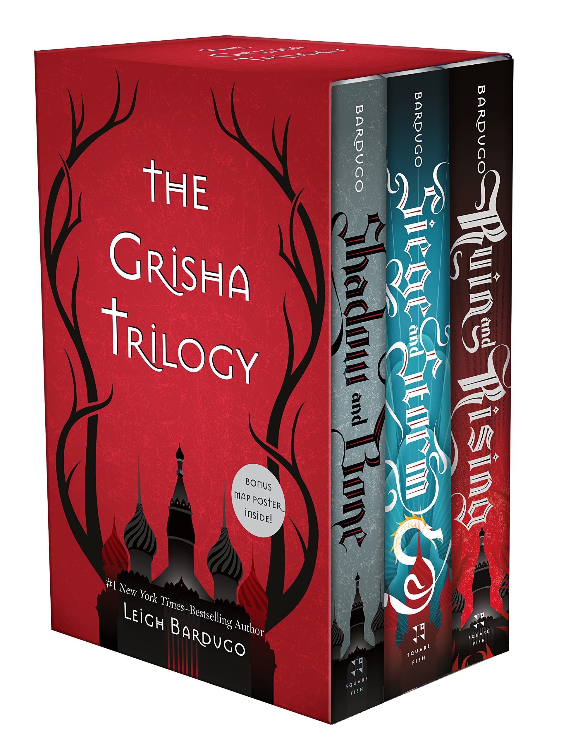 The Grisha Trilogy Boxed Set: Shadow and Bone, Siege and Storm, Ruin and Rising (The Shadow and Bone Trilogy)