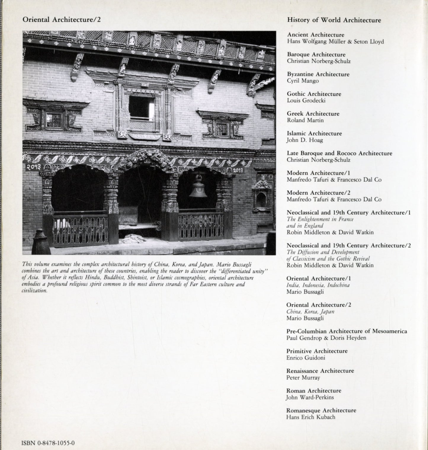 Oriental Architecture / 2: China, Korea, Japan by Miakarts Books