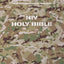 NIV, Holy Bible, Compact, Paperback, Military Camo, Comfort Print