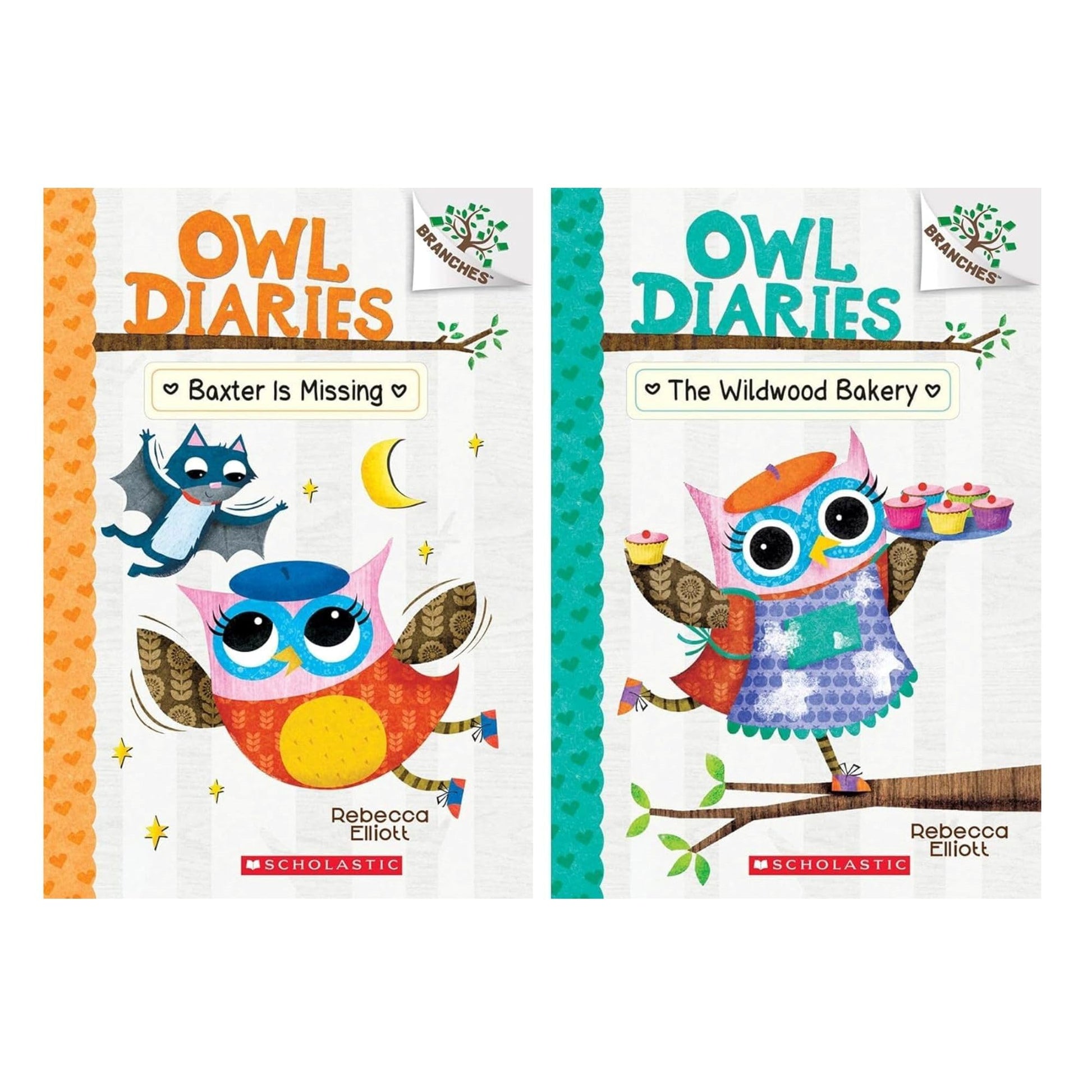 Owl Diaries Series 20 Books Collection Set by Rebecca Elliott