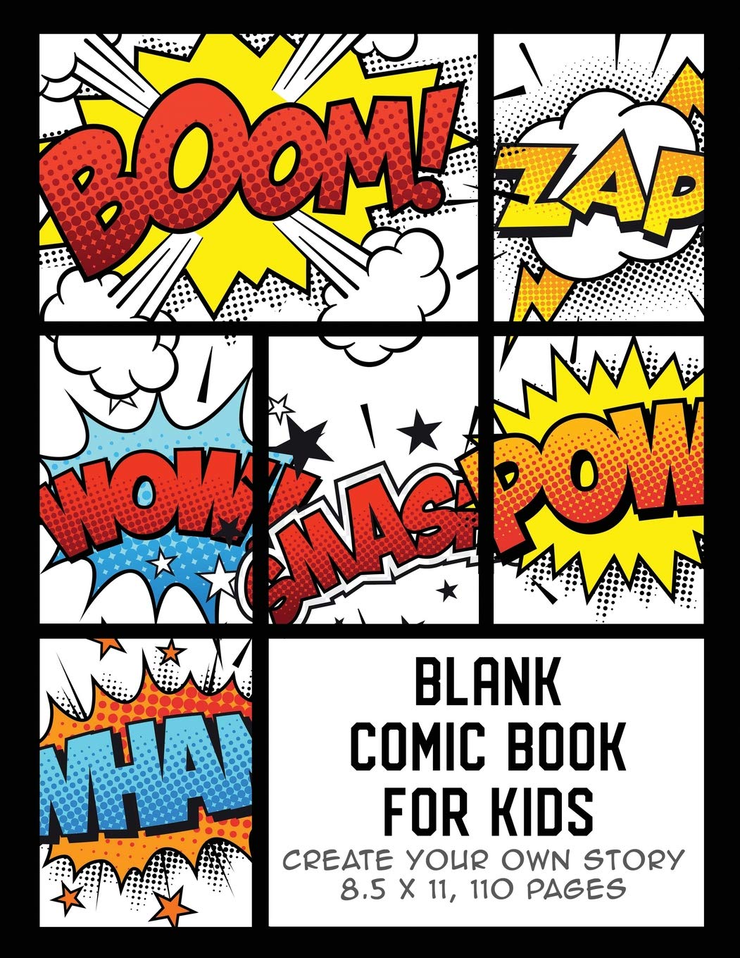 Blank Comic Book for Kids: Create Your Own Story, Comics & Graphic Novels