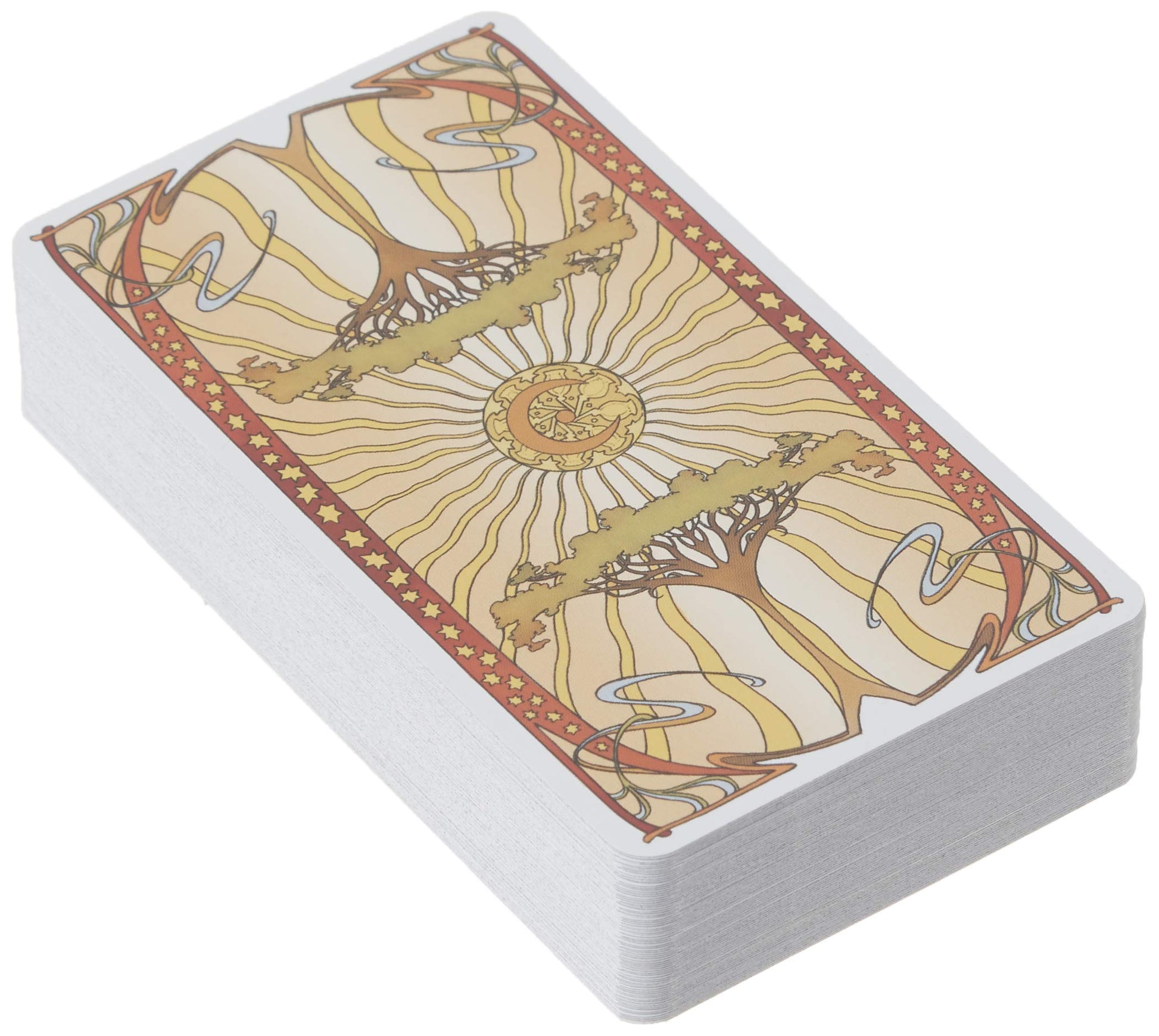 Golden Art Nouveau Tarot