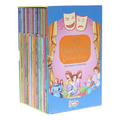 Twenty Shakespeare Children's Stories - The Complete 20 Books Boxed Collection: The Winters Take, Macbeth, The Tempest, Much Ado About Nothing, Romeo ... and More (A Shakespeare Children's Story)