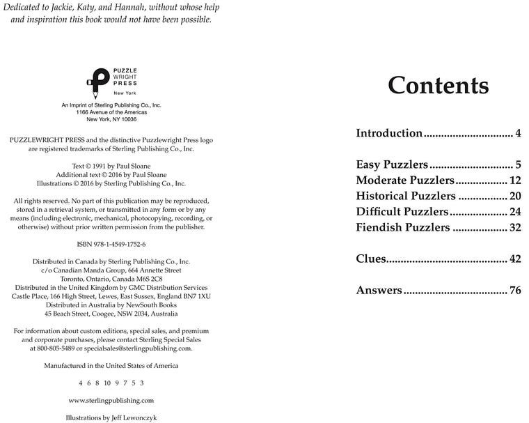 Lateral Thinking Puzzlers — back cover