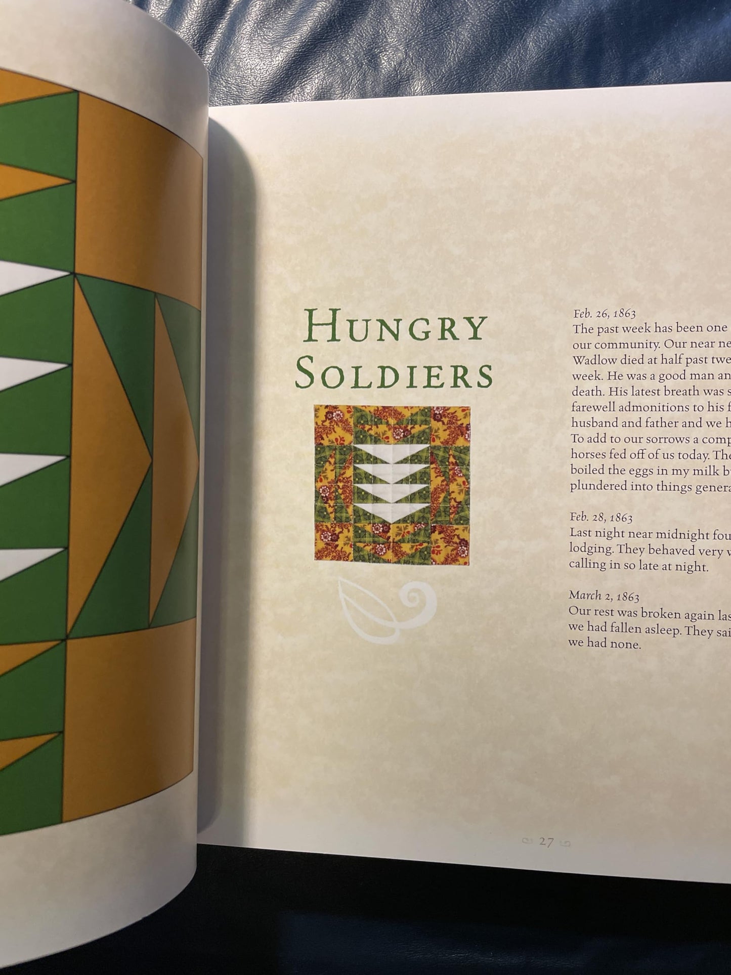 The Civil War Diary Quilt: 121 Stories and The Quilt Blocks They Inspired