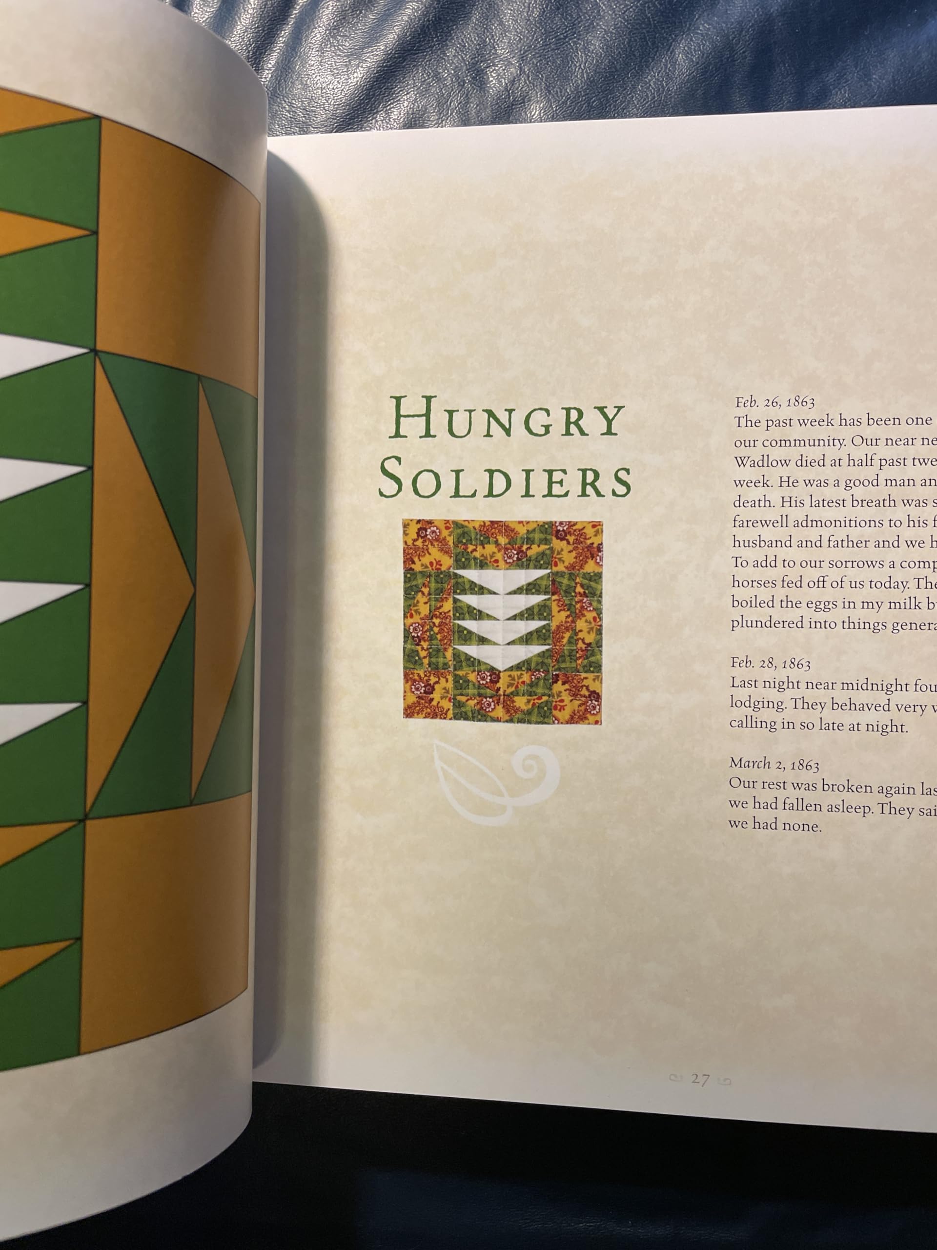 The Civil War Diary Quilt: 121 Stories and The Quilt Blocks They Inspired