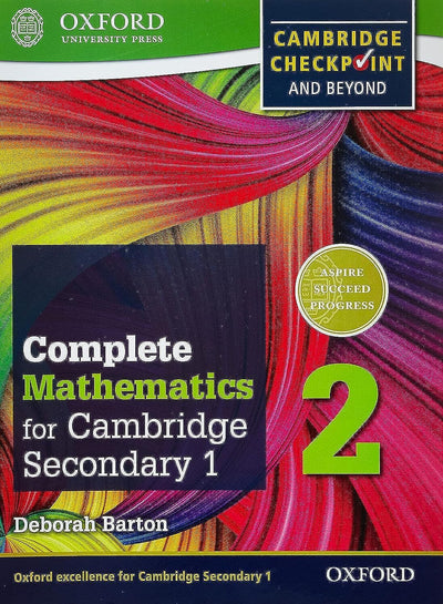 Complete Mathematics for Cambridge Secondary 1 Student Book 2: For Cambridge Checkpoint and beyond (Cambridge Checkpoint and Beyond, 2)