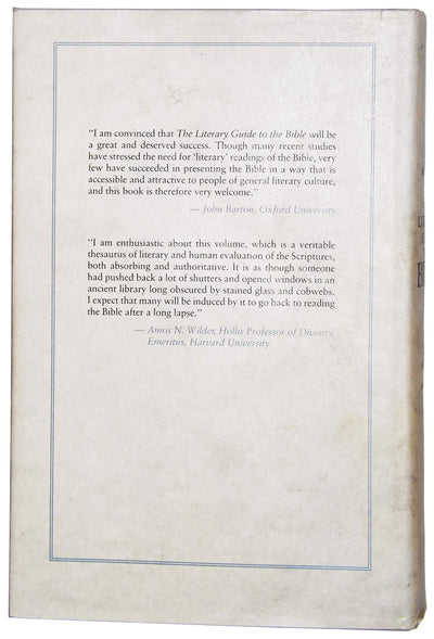 The Literary Guide to the Bible by Robert Alter