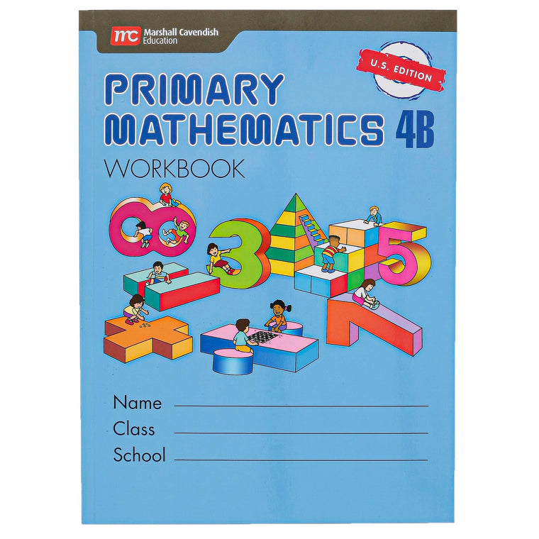 Primary Mathematics 4B Workbook (U.S. Edition)