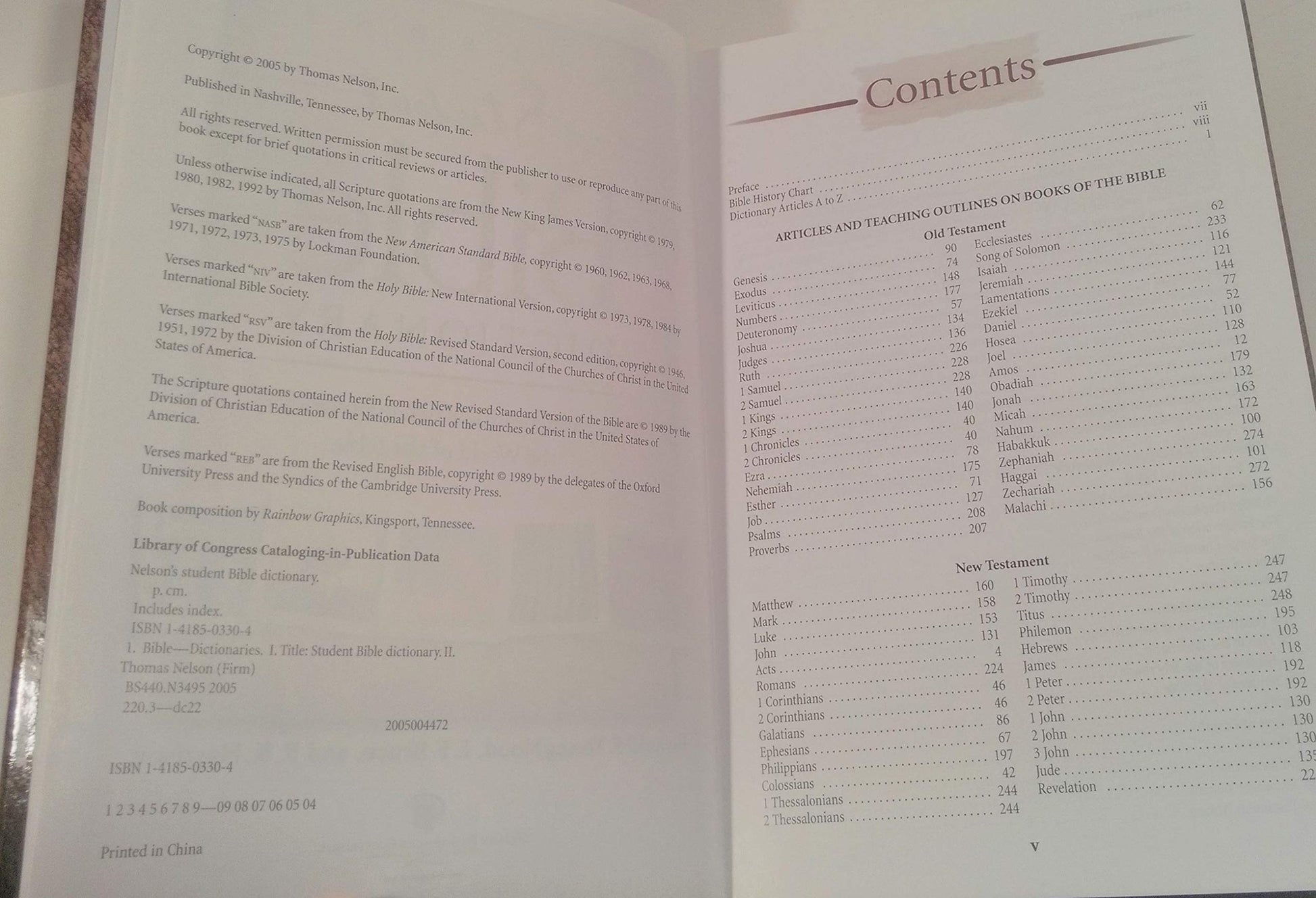 Nelson's Student Bible Dictionary: A Complete Guide to Understanding the World of the Bible