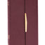 KJV Compact Checkbook Bible, Burgundy Bonded Leather, Red Letter: King James Version, Holy Bible