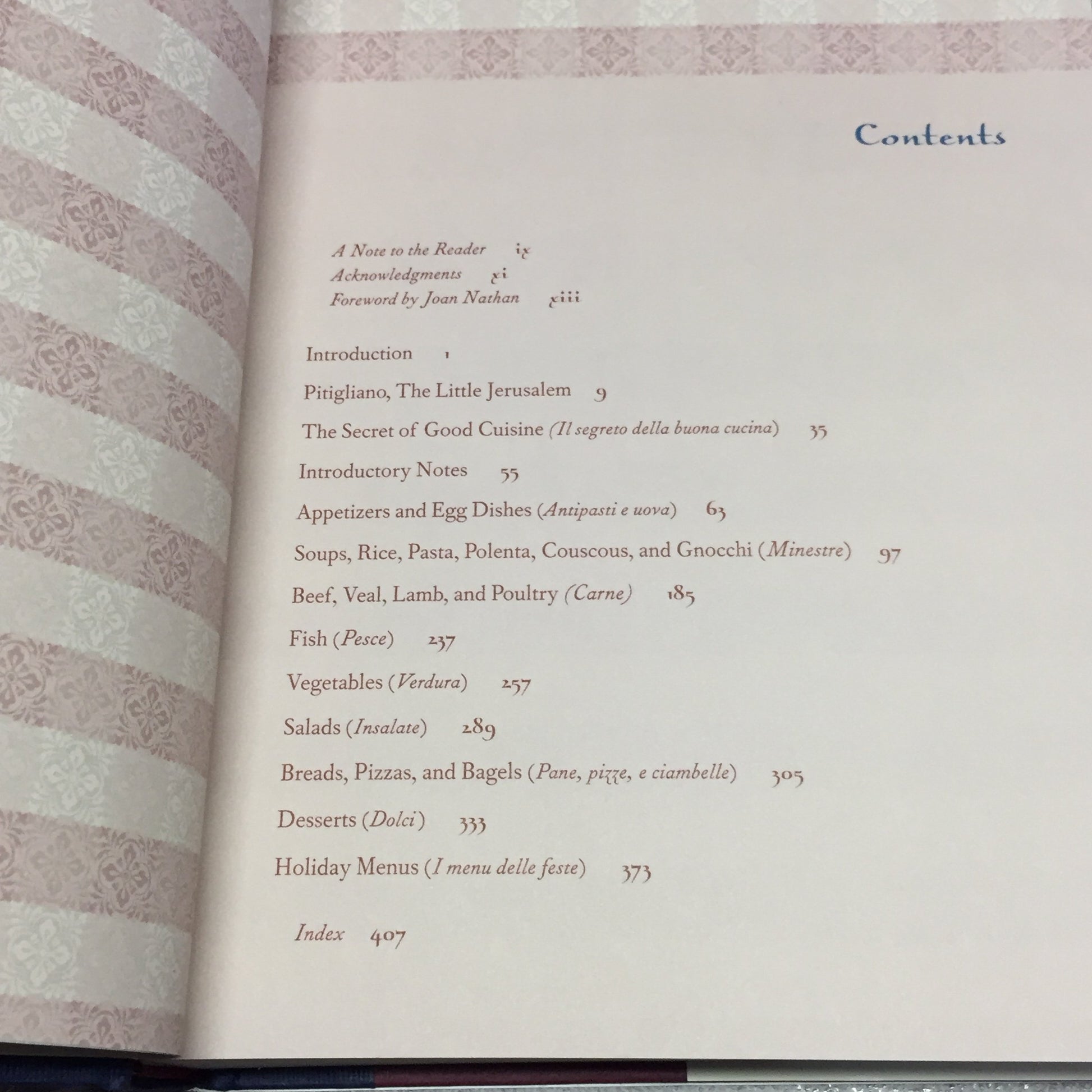 Classic Italian Jewish Cooking: Traditional Recipes and Menus