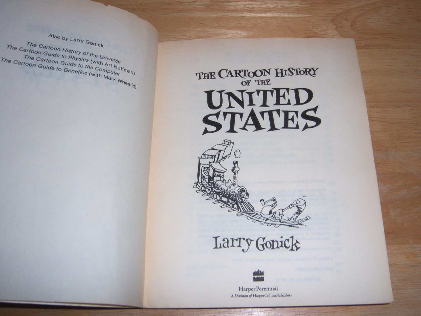 Cartoon History of the United States (Cartoon Guide Series)