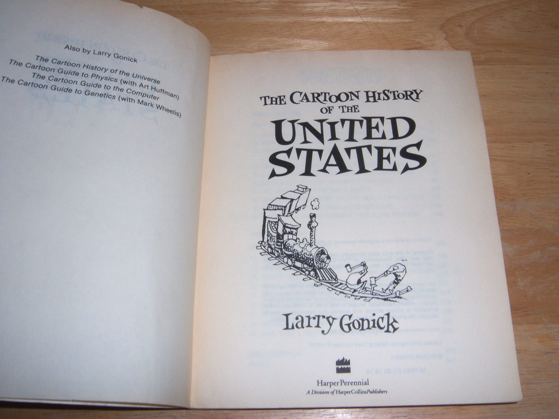 Cartoon History of the United States (Cartoon Guide Series)