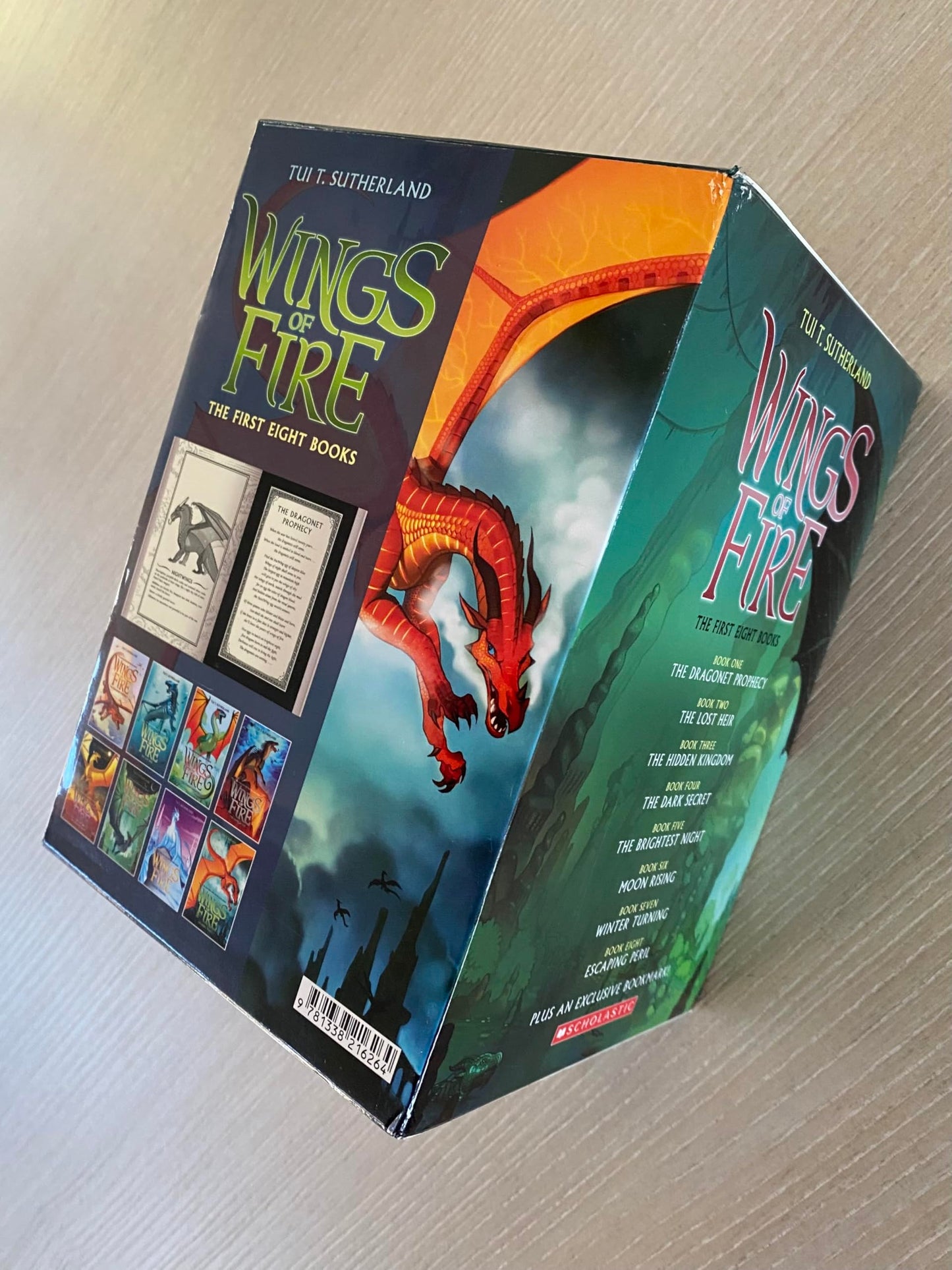 Wings of Fire Boxed Set, Books 1-8 The First Eight