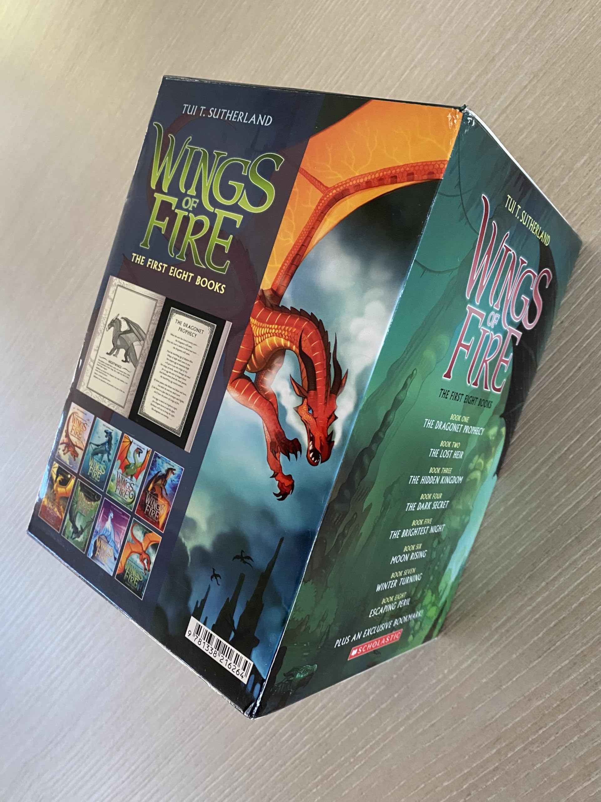 Wings of Fire Boxed Set, Books 1-8 The First Eight